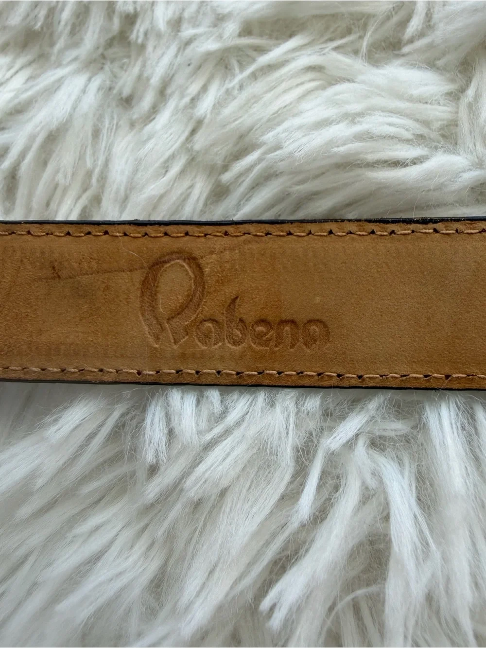 Vintage Rabena Crocodile Belt size 42